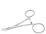 Pinza Mosquito Curva sin Dientes 10 cm
