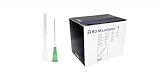 Aguja DESECHABLE MICROLANCE 0,8X25MM 21G 1 Verde 100UD BD