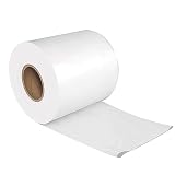 Giznzg Rolla de tubo de polietileno plano, 10 cm x 150 m 2Mil, Bolsas de polietileno alimentario, Personalizadas