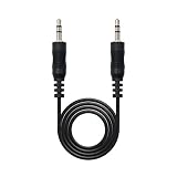 NanoCable 10.24.0103 - Cable audio estereo, JACK 3.5/M-JACK 3.5/M, macho-macho, negro, 3mts