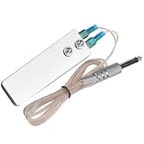 UTHCLO Pedal Metros Rectangular Cable de Acero de Tatuaje Inoxidable de 1.4 Interruptor Antideslizante Controlar para Máquinas de Tatuar Profesionales