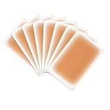 Lyreh 8uds Pegatina Cubre Tatuaje, 13x8,5cm Cinta para Cubrir Tatuajes Impermeables Resistentes al Sudor Invisibles Ultrafinas para Cubrir Cicatrices y Marcas Nacimiento(Color de Piel)