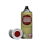 The Army Painter, Colour Primer Dragon Red, 400 ml Pintura Modelismo Spray Rojo Dragón - Imprimacion Plastico Miniaturas para Warhammer Figuras y D&D Miniatures