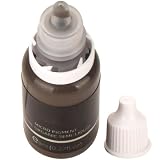 COLLBATH Pigmento para Semipermanente 8ml Color Café Claro, Extracto Vegetal Natural, para Micropigmentación de Cejas Profesional, Uso en Salón y Doméstico