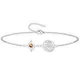 cotigo Pulsera de Protección Nudo de Bruja con Ojo de Tigre y Tetragramaton – Acero Inoxidable Ajustable – Amuleto Espiritual de Fuerza, Equilibrio y Energía Positiva (Ojo de Tigre)