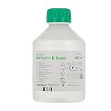 B. Braun NaCl 0,9% – Solución salina fisiológica estéril 500 ml – Para lavado nasal, ducha nasal y limpieza de heridas – Apta para bebés y adultos