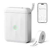 NIIMBOT D110 Mini etiquetadora con Etiquetas-Blanco