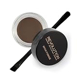 Makeup Revolution London Brow Pomade Dark Brown Crema de cejas 2,5g (5029066080219)