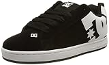 DC Shoes Court Graffik Zapatillas para Hombre, Negro Y Blanco 001, 40 EU