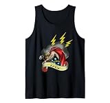Marvel Universe Thor Tattoo Breast Print Camiseta sin Mangas