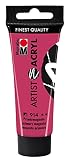 Marabu Artist 12200055914 - Artist Acryl Primaria Magenta 914, 22 ml, fina pintura acrílica en calidad de artista, a base de agua, consistencia pastosa, alta pigmentación, muy buen brillo y opacidad