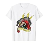 Marvel Universe Thor Tattoo Breast Print Camiseta