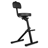 Vonyx GST15 Taburete para guitarra ajustable