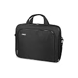 SUBBLIM Maletín Pequeño Oxford 11' 12.5' Negro Resistente Bolsillo Exterior Transporte Seguro