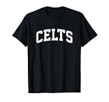 Celts Mascot Vintage Deportes Atléticos Diseño Nombre Camiseta