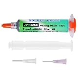 Flintronic 15g Tinta de Parada de Soldadura, con Empujador y Aguja, Verde