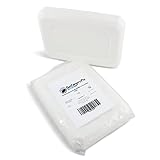 Seifenprofis - Jabón de glicerina blanca 1 kg (sin SLS ni SCS) - Base de jabón cruda 100% vegana para la elaboración de jabón.