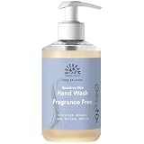 Urtekram Jabón de Manos Sin Perfume 300 ml – Jabón Líquido Suave para Piel Sensible, con Aloe Vera, Ácido Hialurónico y Glicerina, Certificado COSMOS Organic, Vegano, Hecho en Dinamarca