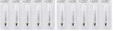 5pcs 0.3ml Ampolla Head, Hyaluronic Pen Accesorio Ampolla Head Aguja Head Masaje Atomizador Beauty Machine Pen para levantar los labios Herramienta de cuidado de la piel antiarrugas (Paquete de 2)