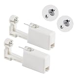 ILLUVA 2 Piezas Pistolas para Piercing Oreja Desechables, Seguras e Indoloras, Kit de Perforación de Orejas con Aretes, para Mujeres y Hombres