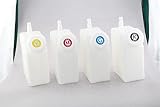 4pcs/Lot 1.8L Ink Bottle for Bulk Ink System/Continuous Ink Supply System for Roland Large Format Printer Ink Tank