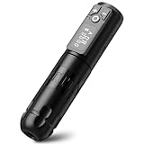 Ambition Soldier Máquina de cartucho de tatuaje con bolígrafo de batería rotativa con motor inalámbrico de 2400 mAh sin núcleo pantalla LED digital suministro de equipo de tatuaje
