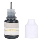 Tinta De Pigmento Microblading Maquillaje Semipermanente Tinta De Tatuaje Sombreado De Cejas Micropigmentación Tinta De Tatuaje Cosmético Para Cejas Labios Ojo(Negro)
