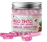 Tuno Canarias Higo Tinto con Biotina, Zinc y Selenio 90 Cápsulas