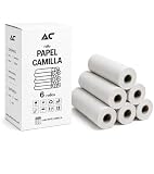 Rollo de papel camilla sin precorte | 6 unidades ECO blanco