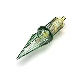 Solong Tattoo Elite #10 Bugpin 3-Needle Round Liner Extra Long Taper Cartridges - Paquete de 20, Compatible con Todos los Bolígrafos de Tatuaje, Ideal para Trabajos de Línea Fina y Precisa (1003RL-X)