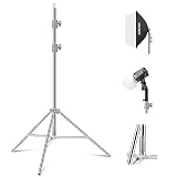 NEEWER Actualizado ST-190SS 75'/190cm Soporte Luz Acero Carga del Resorte