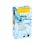 KREUL 98522 - Colorante Textil Batik Amarillo Girasol, 70 g, Color en Polvo para Batik y teñido de Textiles