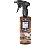 Limpiador de muebles prémium, cuidado y limpieza de muebles, superficies de barniz, superficies de plástico, cuero sintético, natural y piedras artificiales, superficies de piel, bosques urbanos