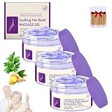 3Pcs Joint Gel Purple Soothing,For Knees, Hand Arthritis, Lumbar, Neck And Shoulders,Cooling Soothes Cream