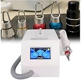 lwjunmm Máquina Profesional láser de 500 W para eliminación de Tatuajes de Cejas y Cuerpo Completo con Cabezales 5 en 1 de 1064 nm/755 nm/532 NM 5-Probes