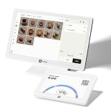 SumUp Caja registradora, Sistema TPV todo en uno con Pantalla Táctil de 13' y Pantalla Cliente de 8', Terminal de Pago con Tarjeta, Wi-Fi, Sin Cuotas Mensuales