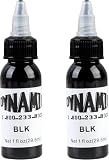 2PCS 30ml Tinta de Tatuaje Profesional Negro, Tinta de Tatuaje Negro
