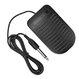 Interruptor de Pedal para Tatuaje Negro, Plástico Antideslizante