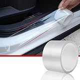 Skymico Película de Protección de Pintura 7cmx10m para Automóvil, Motocicleta, Bicicleta, Película Transparente, Autoadhesiva, Vendido por Metro