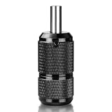 ATOMUS 25mm Tattoo Handles self-Lock Tattoo Machine Grip Tube Aluminium Alloy Tattoo Accessories for Tattoo Machine Supply(black)