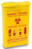 Elite Bags QVM-00077/02 - Combio's contenedor material biocontaminado de bolsillo amarillo