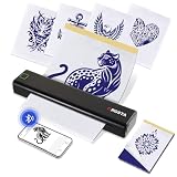 ORGSTA S008 Stampante per Tatuaggi Bluetooth A4 Tattoo Stencil Printer