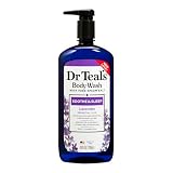 Gel para baño Soothe & Sleep de Dr Teal con sales Epsom, lavanda, 710 ml