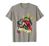 Marvel Universe Thor Tattoo Breast Print Camiseta