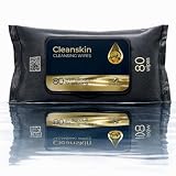 CleanSkin [80 unidades] Toallitas Limpiadoras Seguras de Jabón Verde para Tatuajes, Solución Segura para Curar y Limpiar Tatuajes, sin Alcohol, Perfume, Pelusa, Cuidado del Tatuaje, Tattoo Supplies