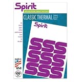 Spirit® Papel de transferencia térmica clásico de 8.5 x 11 pulgadas, 100 hojas