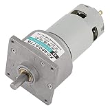 Motorreductor de Alto Torque Micro Ajustable DC 12/24V 35W CW/CCW Mini (24V 30RPM)