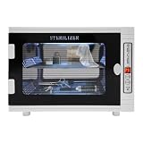 ZHDPYHDD Esterilizador UV 12 L con Timer para Herramientas de Uñas