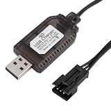 Cable Cargador SM-3P Universal 7.4 V Cable Cargador de batería USB