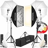 PIXETOOL Set 2 Softbox 50x70 cm - Estudio Fotográfico - Soft Box